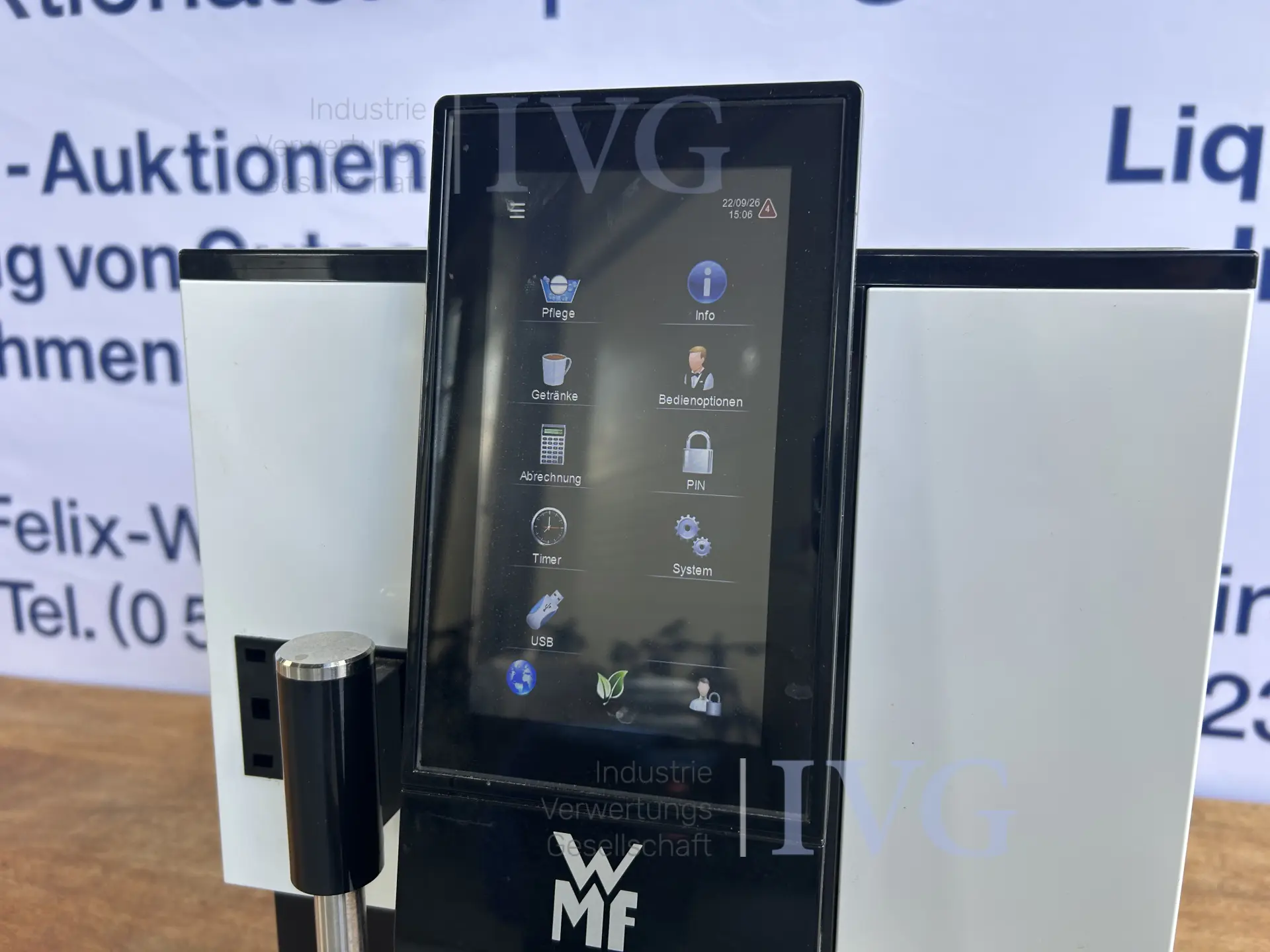 Volledig automatische koffiemachine WMF 1100S – foto 13 – kavel bij IVG, Kirchlengern