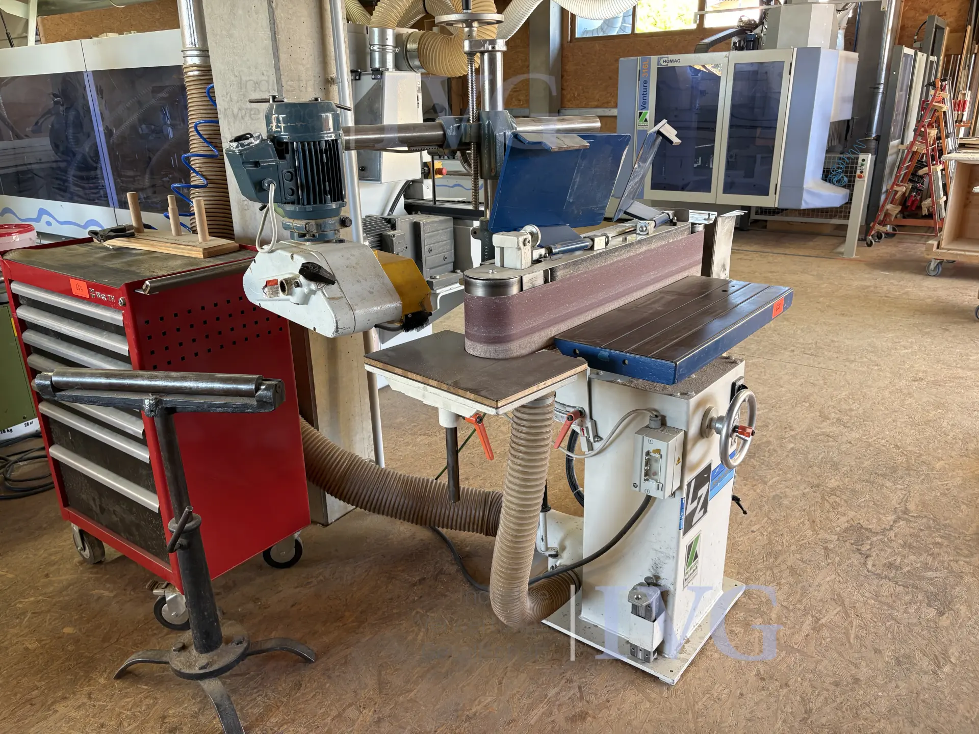 Kantenschleifmaschine LANGZAUNER LZK 1/3 – foto 3 – kavel bij IVG, Bonndorf