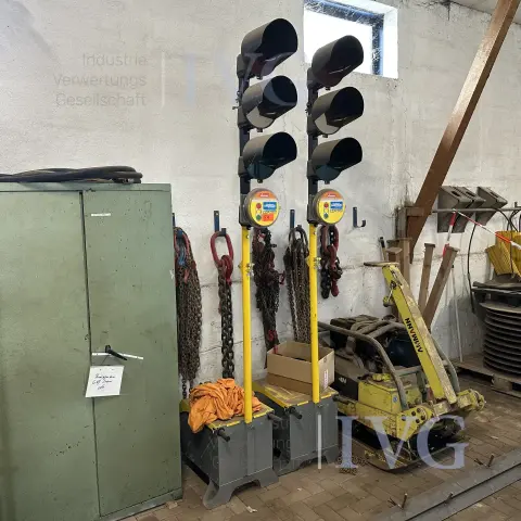NISSEN Quartz LZA 500 LED construction site traffic lights