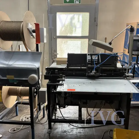 RENZ KAS 500 semi-automatic wire comb binding machine
