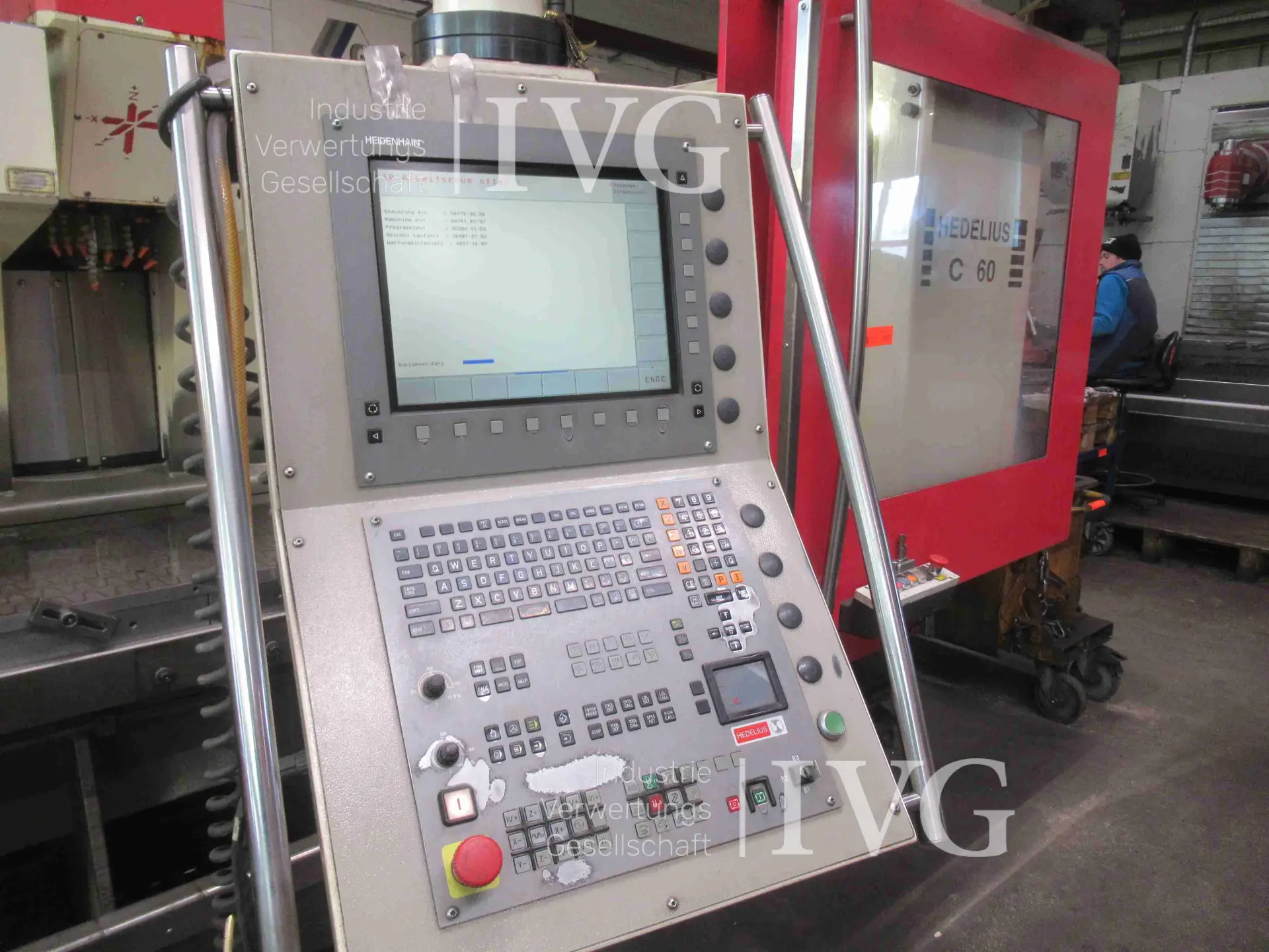 3-Achs-CNC-Bearbeitungszentrum HEDELIUS C60-2000 | IVG