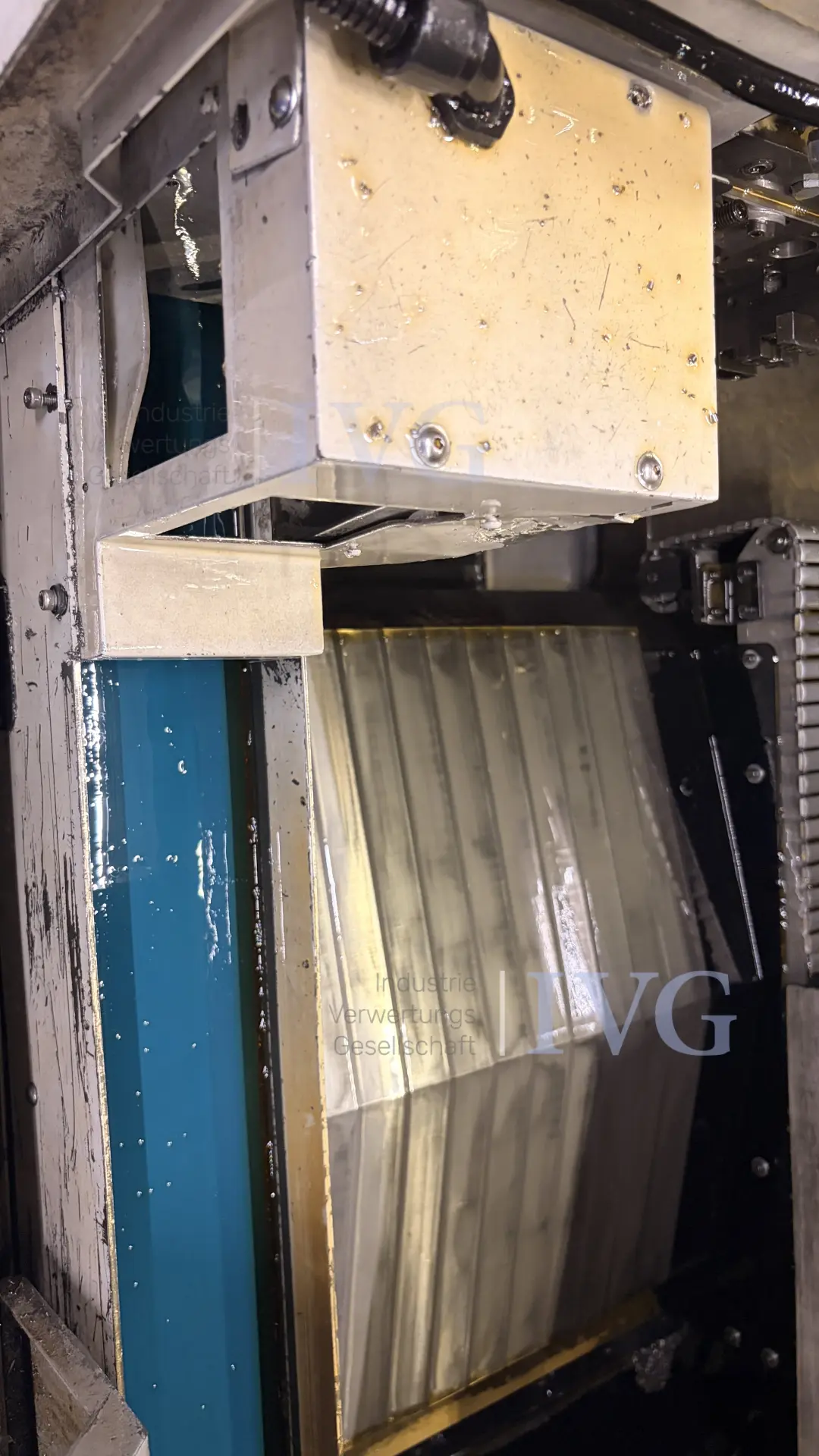 CNC-Langdrehmaschine mit Stangenlader WIVIA W428 – foto 8 – kavel bij IVG, Mahlstetten