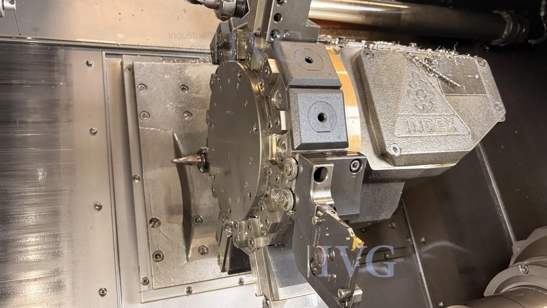 CNC-Doppelspindeldrehmaschine INDEX G200 – foto 3 – kavel bij IVG, Mahlstetten