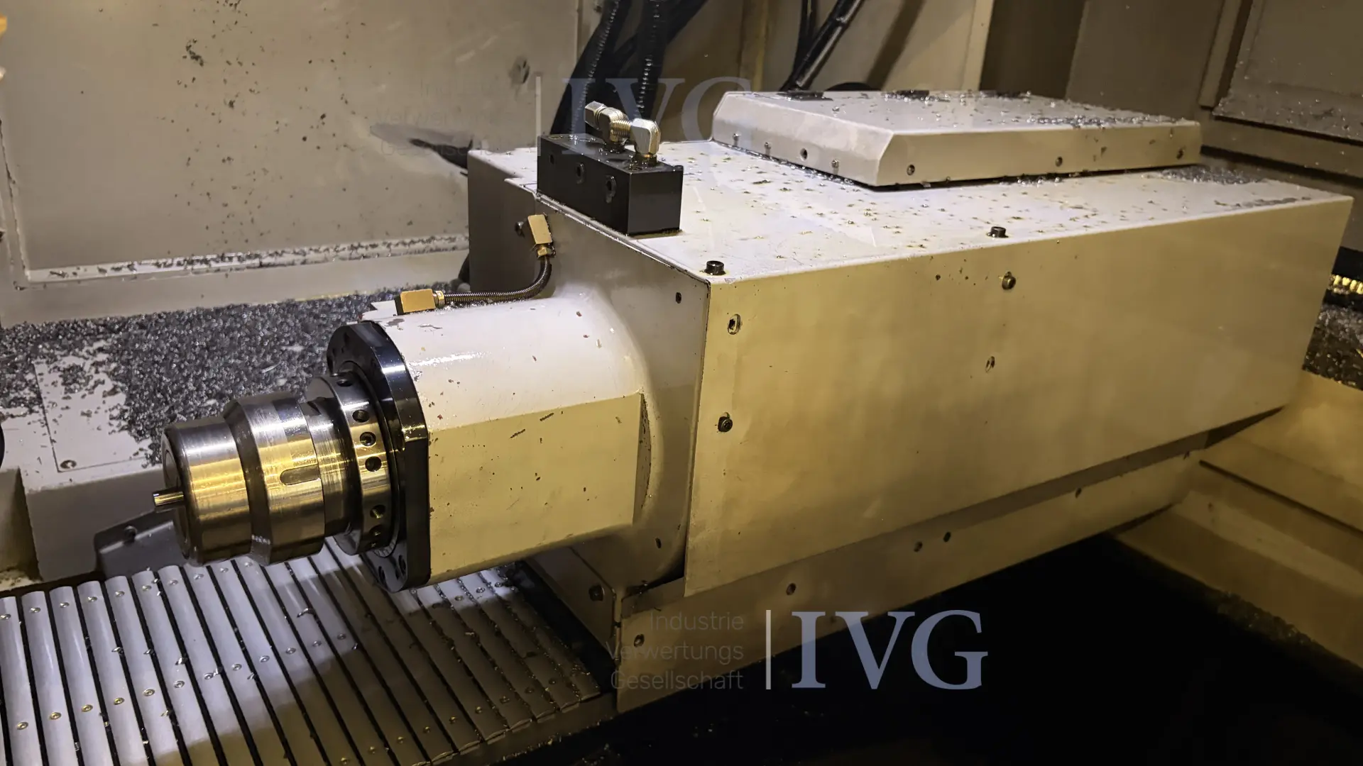 CNC-Langdrehmaschine mit Stangenlader WIVIA W428 – foto 5 – kavel bij IVG, Mahlstetten