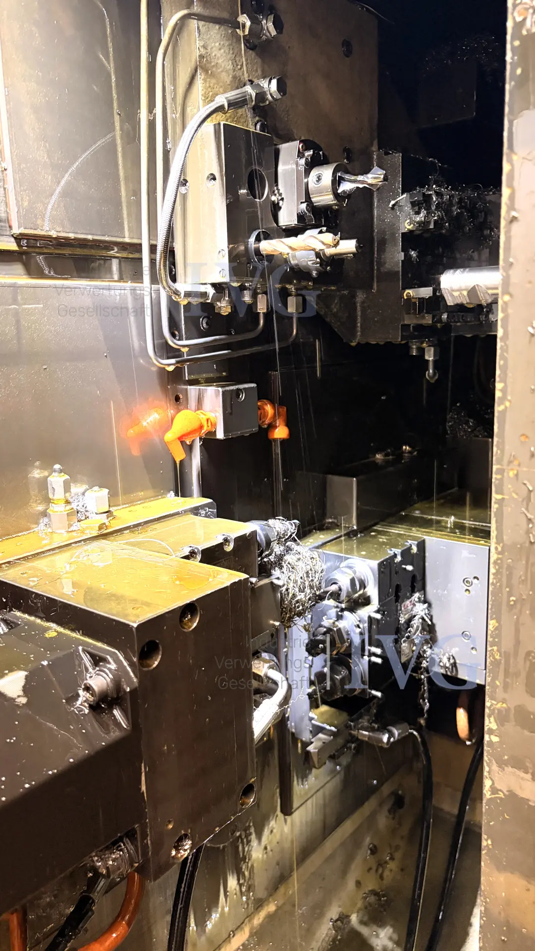 CNC-Drehautomat MANURHIN KMX Swing 1032 TB – foto 3 – kavel bij IVG, Mahlstetten