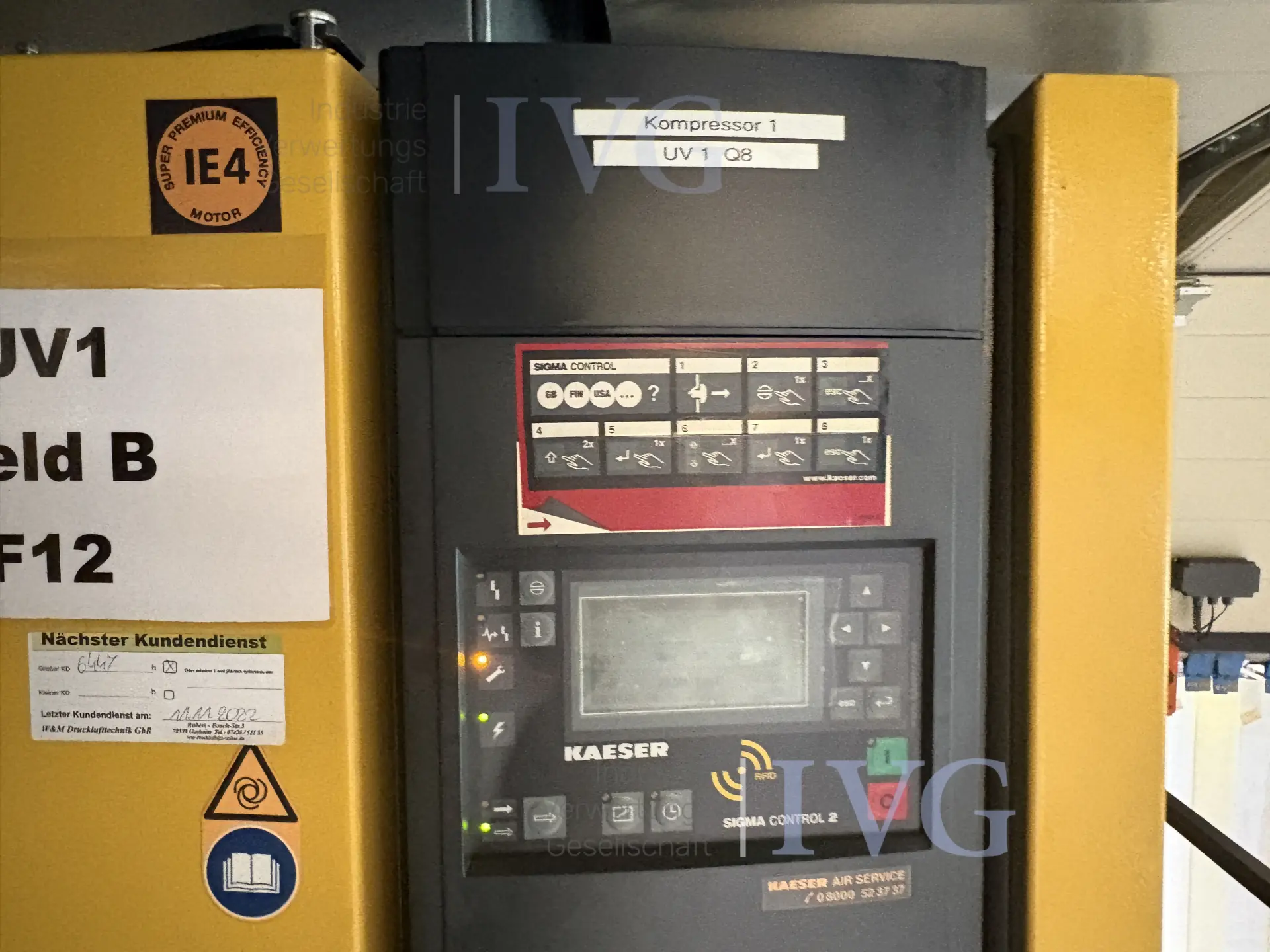 Schroefcompressor KAESER BSD65 – foto 2 – kavel bij IVG, Mahlstetten