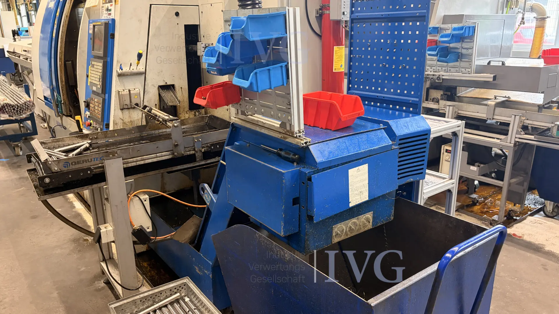 CNC-Drehautomat MANURHIN KMX Swing 1032 TB – foto 8 – kavel bij IVG, Mahlstetten