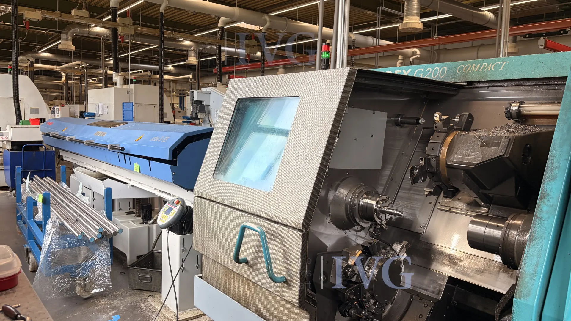 CNC-Doppelspindeldrehmaschine INDEX G200 – foto 9 – kavel bij IVG, Mahlstetten