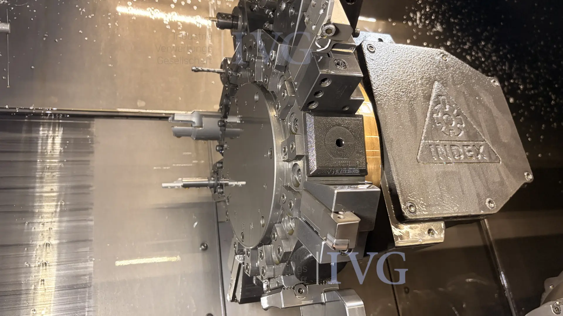 CNC-Doppelspindeldrehmaschine INDEX G 200 – foto 3 – kavel bij IVG, Mahlstetten