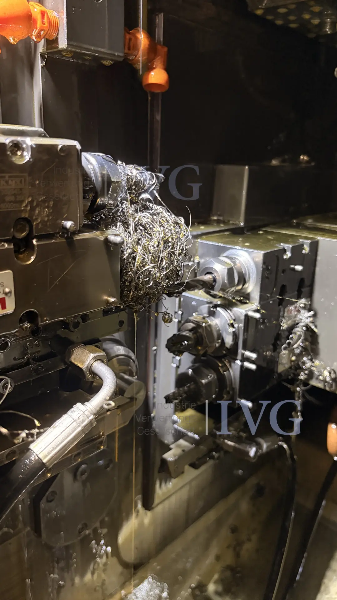 CNC-Drehautomat MANURHIN KMX Swing 1032 TB – foto 5 – kavel bij IVG, Mahlstetten