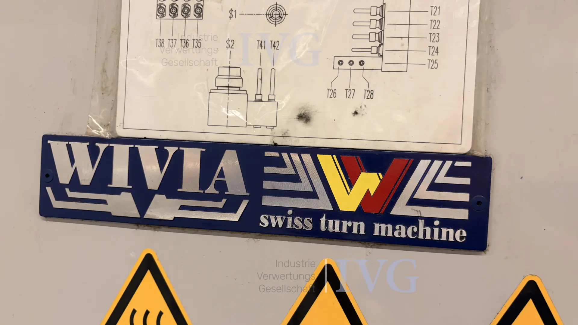 CNC-langdraaibank met staaflader WIVIA W428 – foto 14 – kavel bij IVG, Mahlstetten