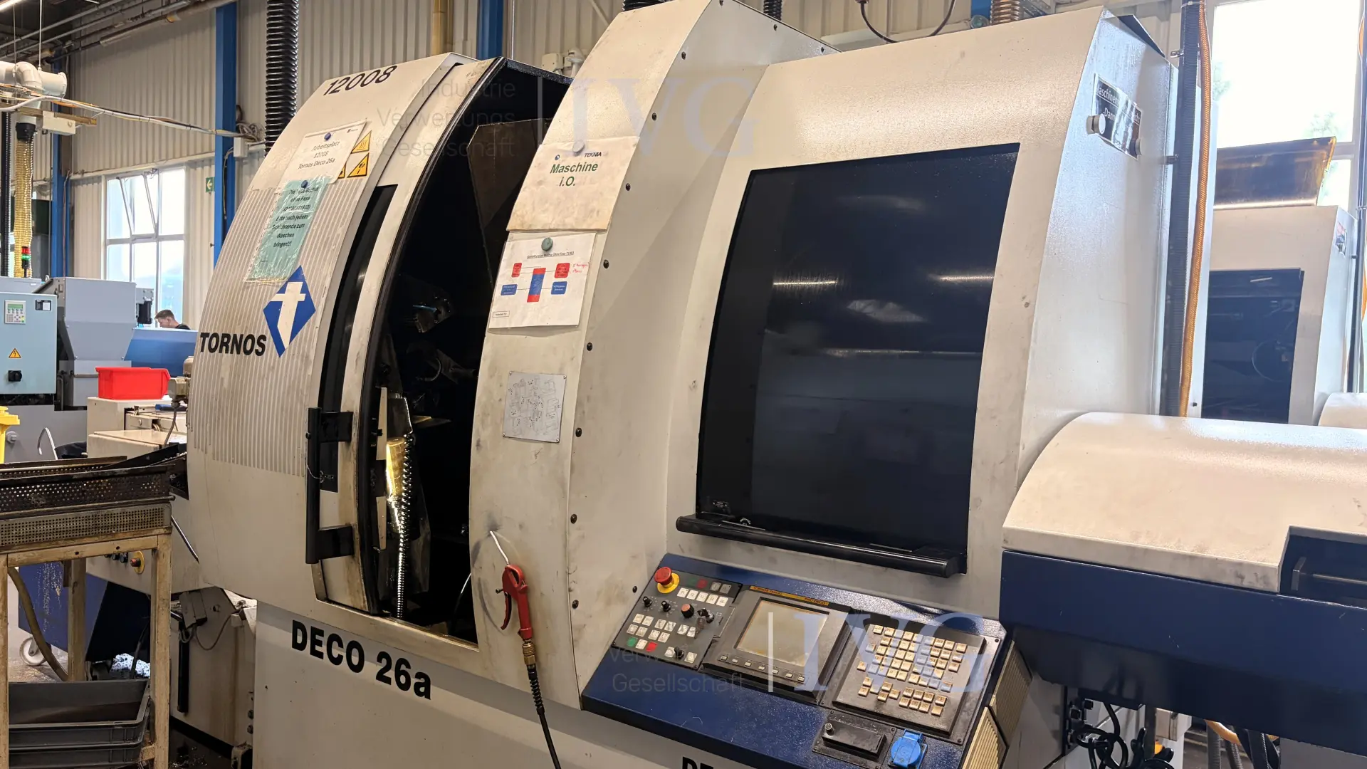 CNC-Drehmaschine TORNOS Deco-20A/26 – foto 2 – kavel bij IVG, Mahlstetten