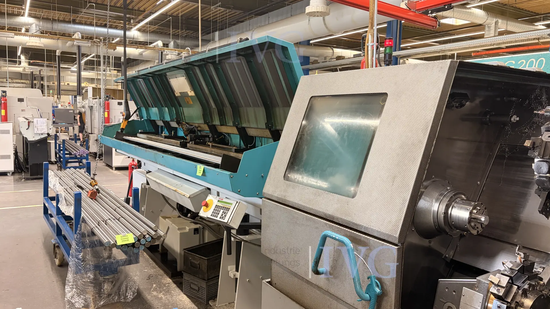 CNC-Doppelspindeldrehmaschine INDEX G200 – foto 10 – kavel bij IVG, Mahlstetten