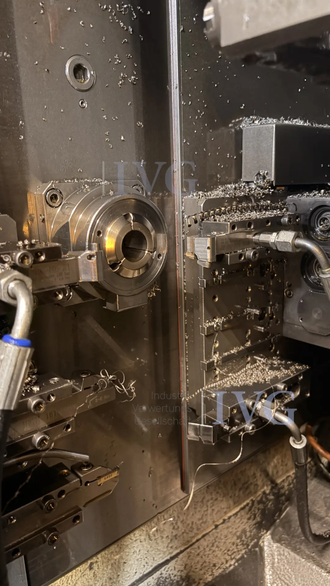 CNC-Drehmaschine MANURHIN KMX 732 EVO – foto 4 – kavel bij IVG, Mahlstetten