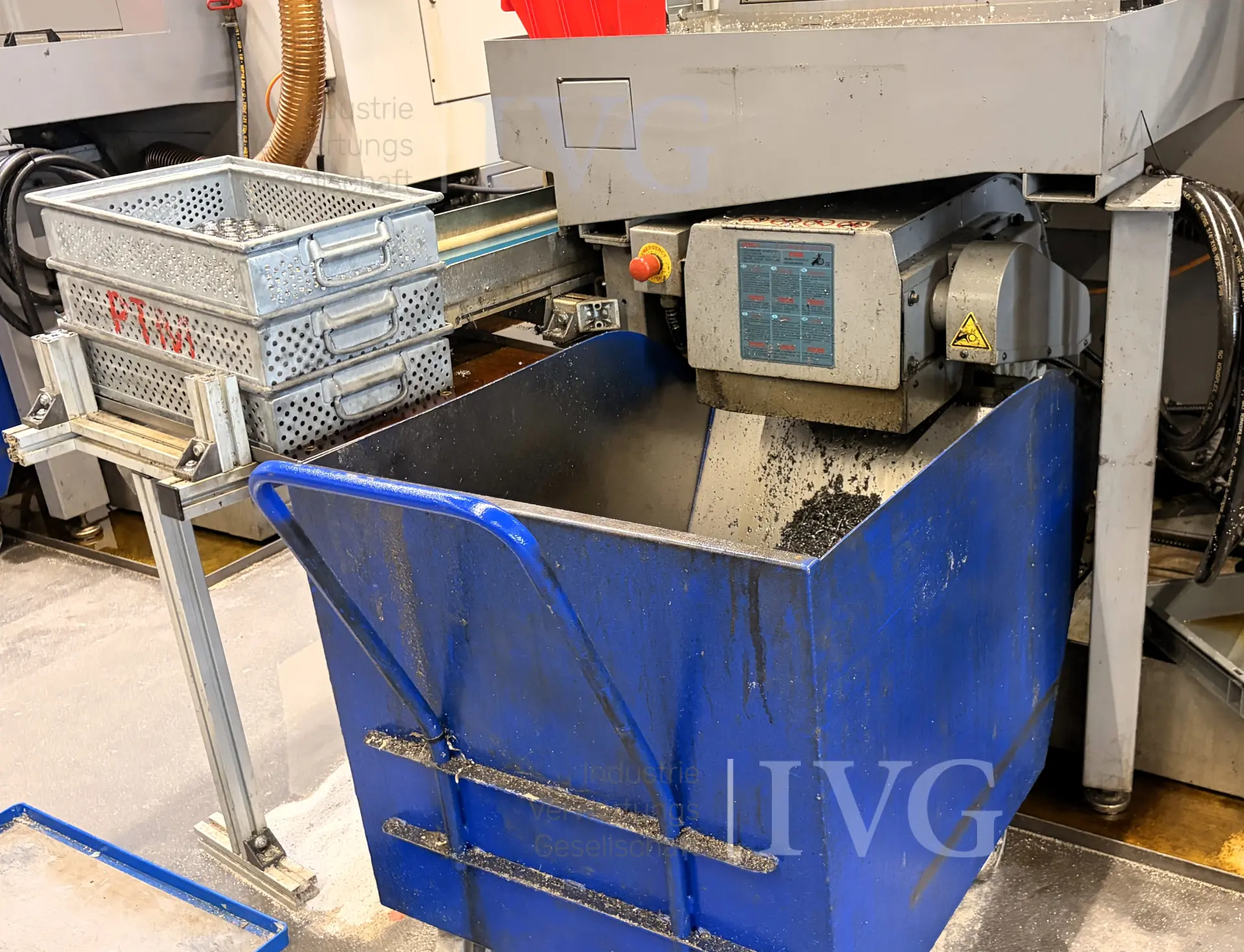 CNC-Langdrehmaschine mit Stangenlader WIVIA W428 – foto 8 – kavel bij IVG, Mahlstetten
