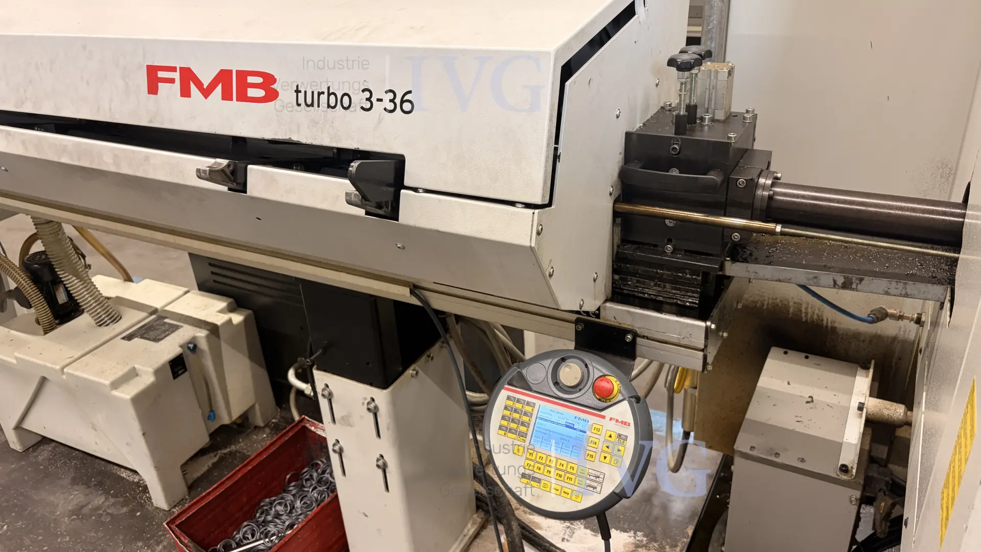 CNC-draaibank MANURHIN KMX 732 EVO – foto 11 – kavel bij IVG, Mahlstetten