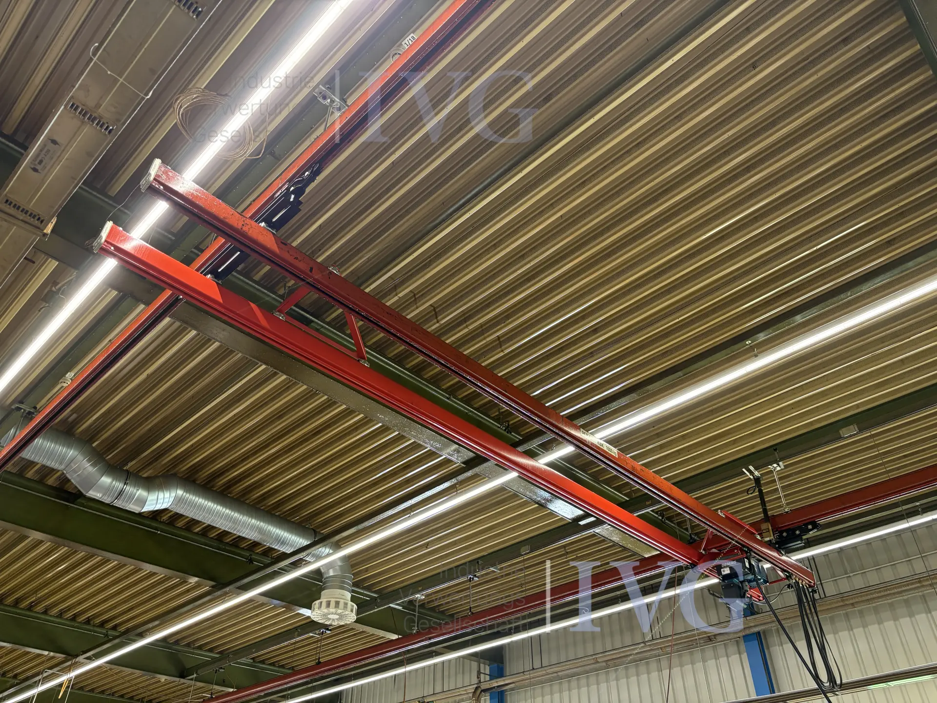 Kraaninstallatie DEMAG KBK 1000 kg – foto 2 – kavel bij IVG, Mahlstetten