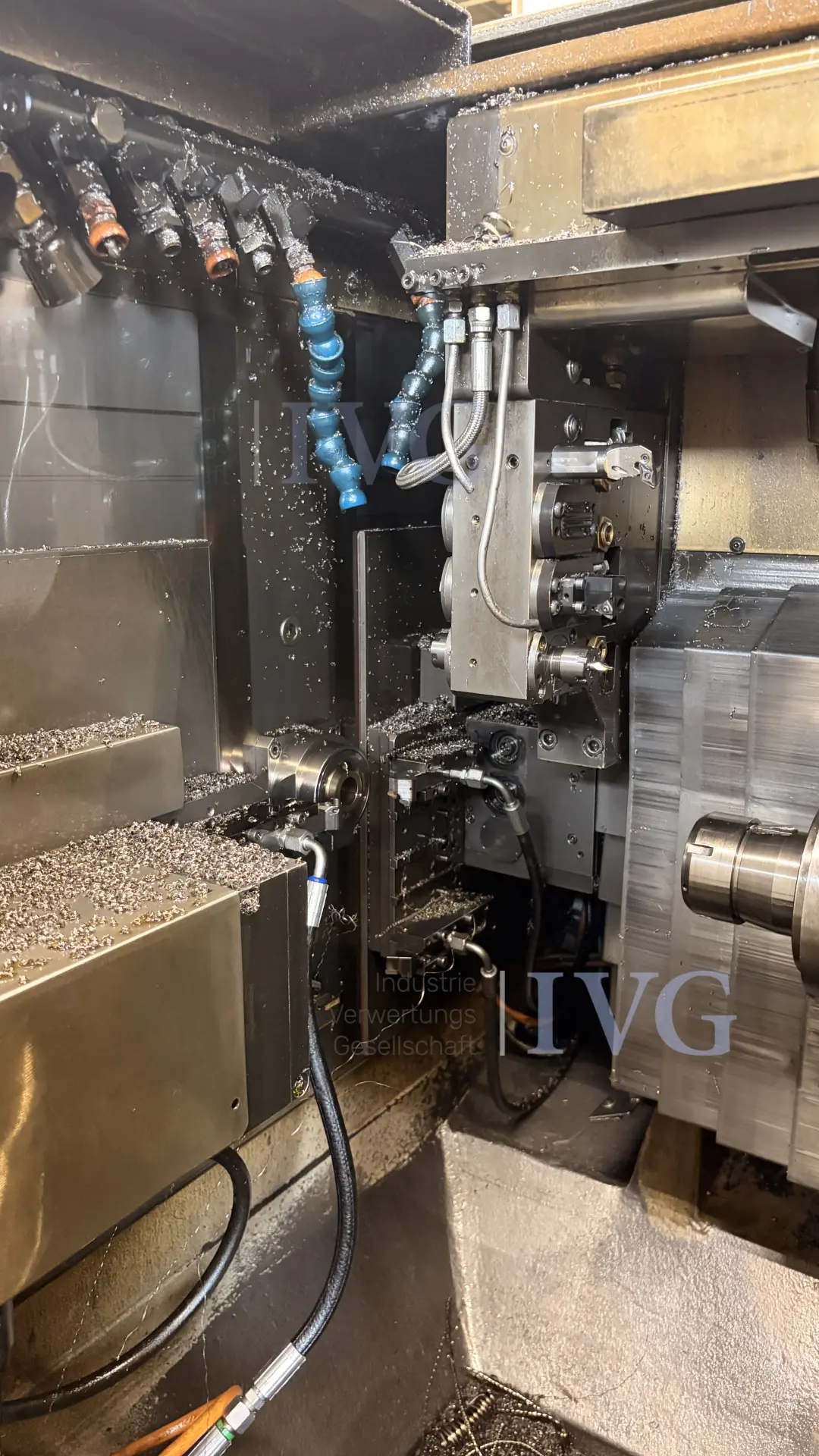 CNC-Drehmaschine MANURHIN KMX 732 EVO – foto 3 – kavel bij IVG, Mahlstetten