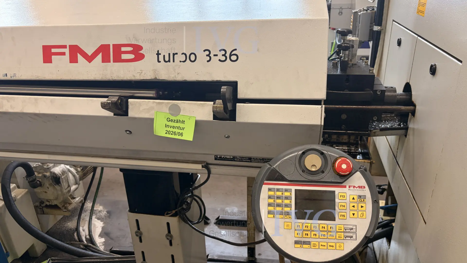 CNC-Drehautomat MANURHIN KMX Swing 1032 TB – foto 10 – kavel bij IVG, Mahlstetten
