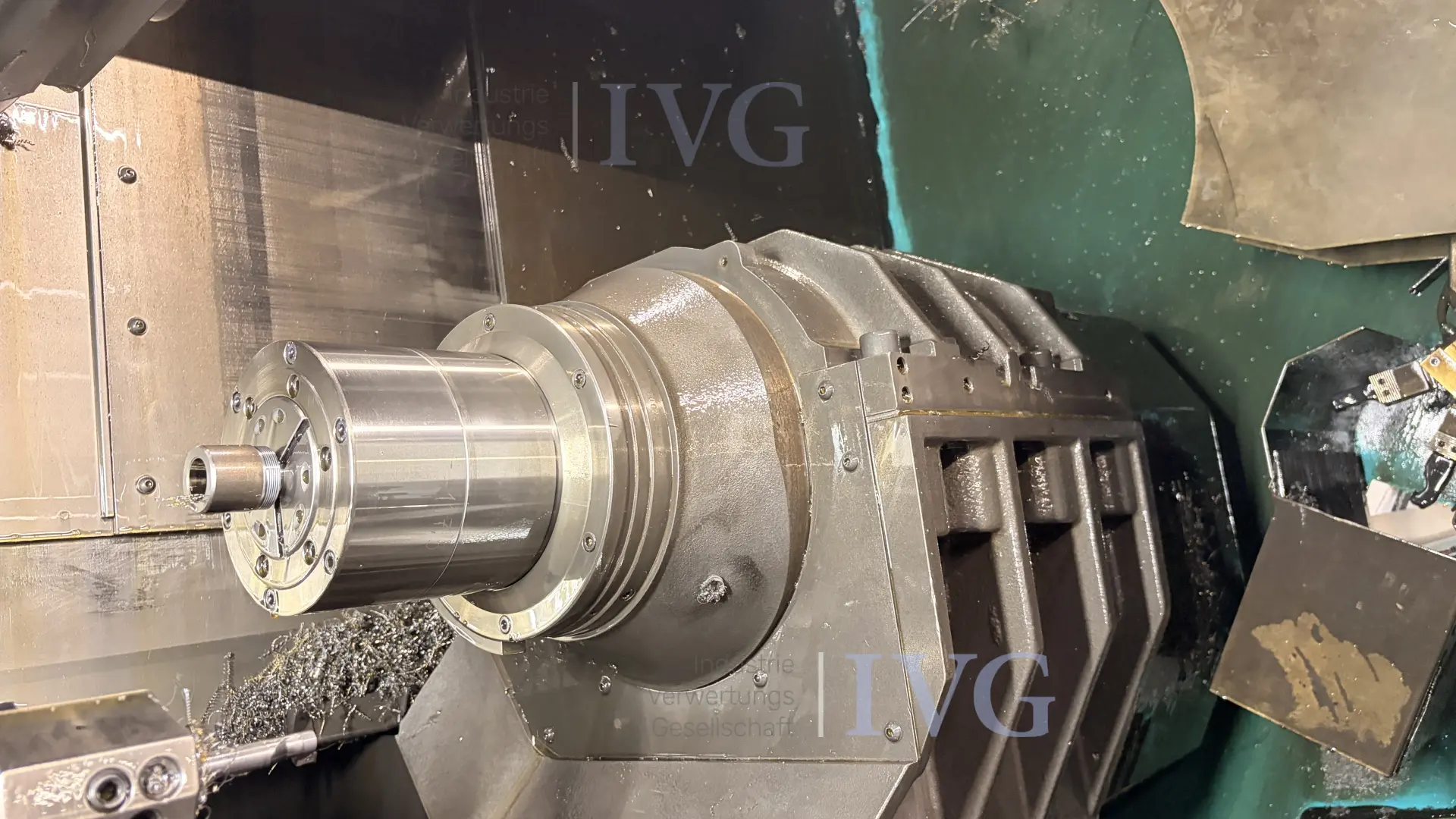 CNC-Doppelspindeldrehmaschine INDEX G 200 – foto 8 – kavel bij IVG, Mahlstetten
