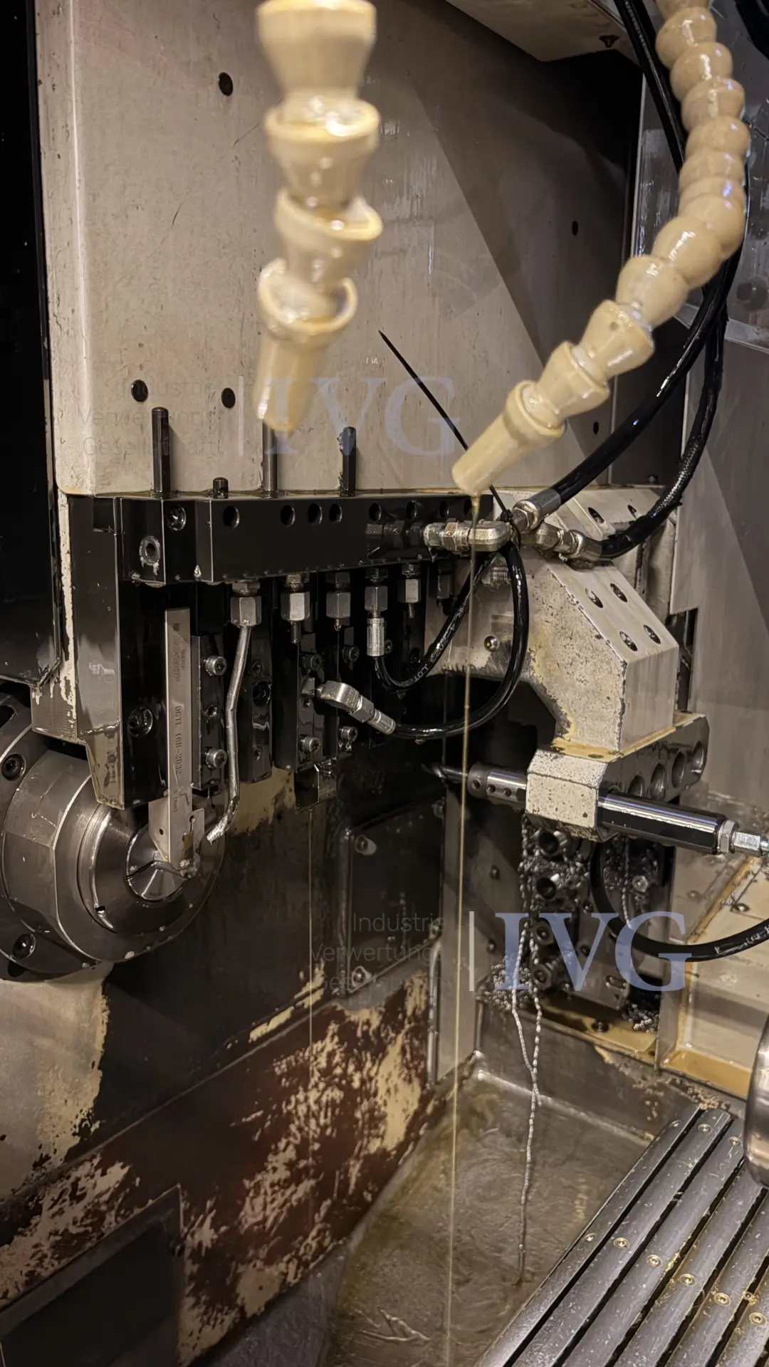 CNC-Langdrehmaschine mit Stangenlader WIVIA W428 – foto 3 – kavel bij IVG, Mahlstetten