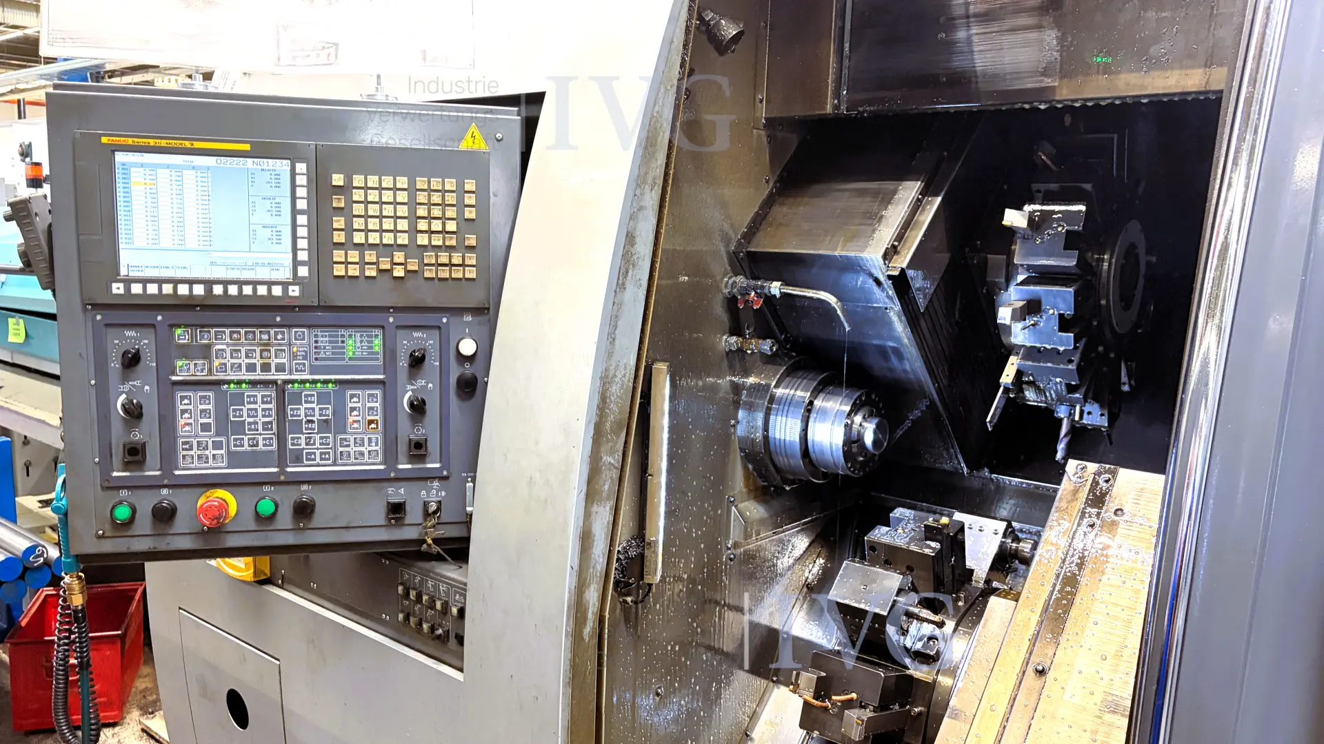 CNC-Stangendrehautomat TAKAMATSU XY-2000 Plus – foto 2 – kavel bij IVG, Mahlstetten
