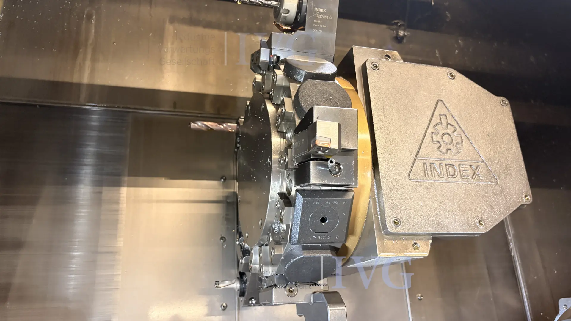 CNC-Doppelspindeldrehmaschine INDEX G200 – foto 3 – kavel bij IVG, Mahlstetten
