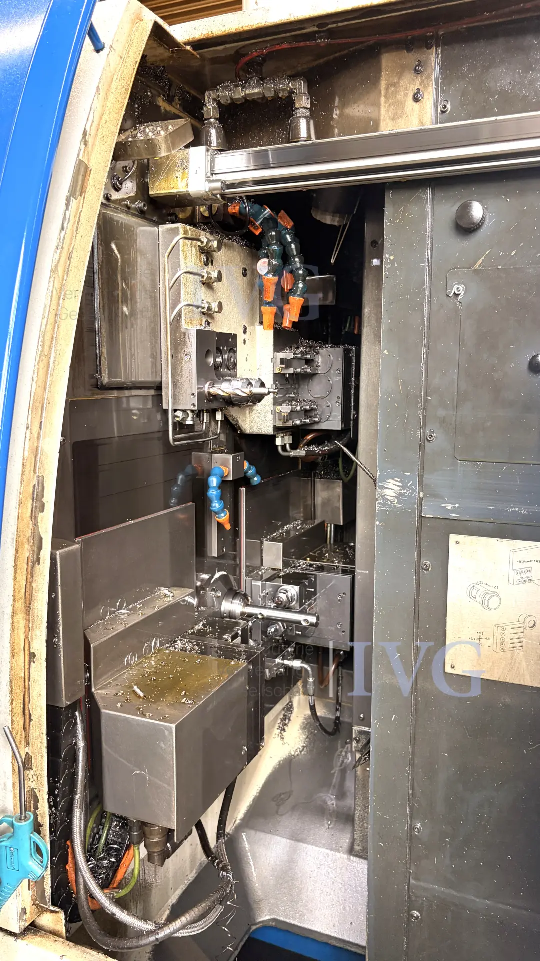 CNC-Drehautomat MANURHIN Swing 1032TB – foto 3 – kavel bij IVG, Mahlstetten