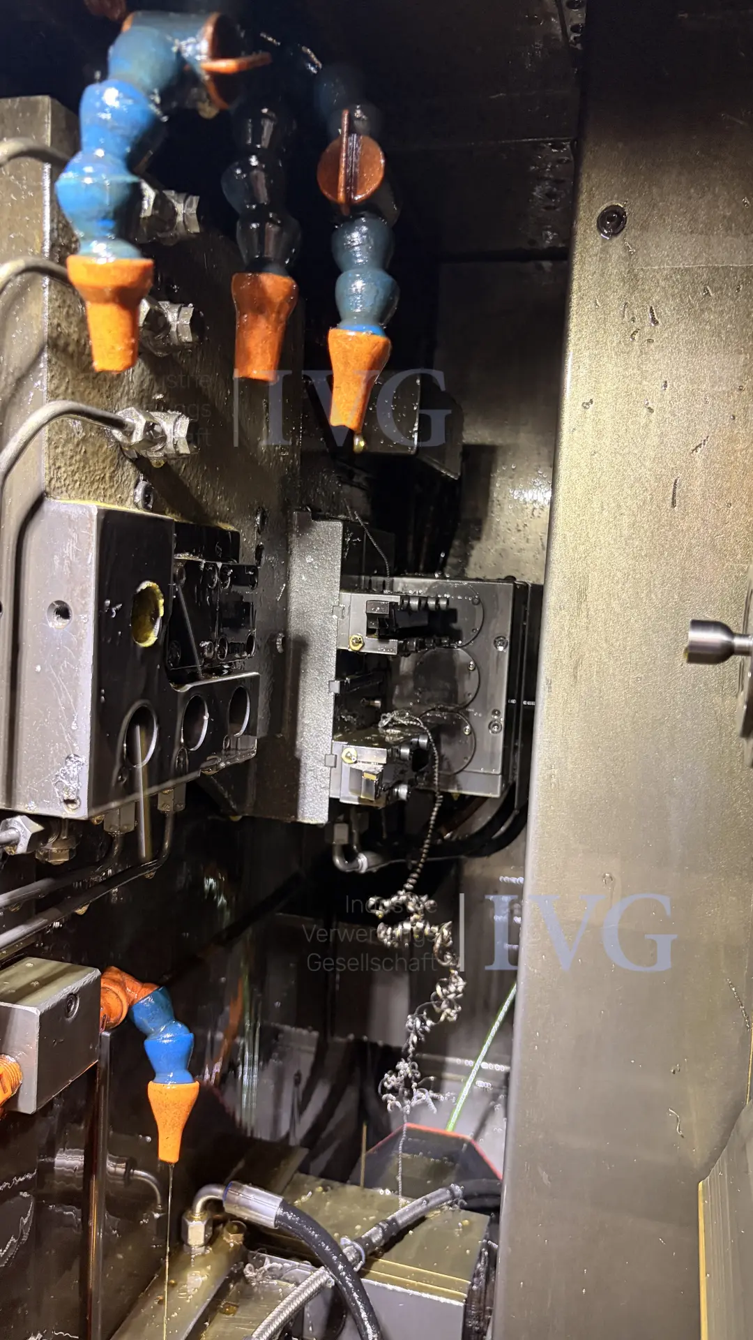 CNC-Drehautomat MANURHIN KMX Swing 1032 TB – foto 3 – kavel bij IVG, Mahlstetten