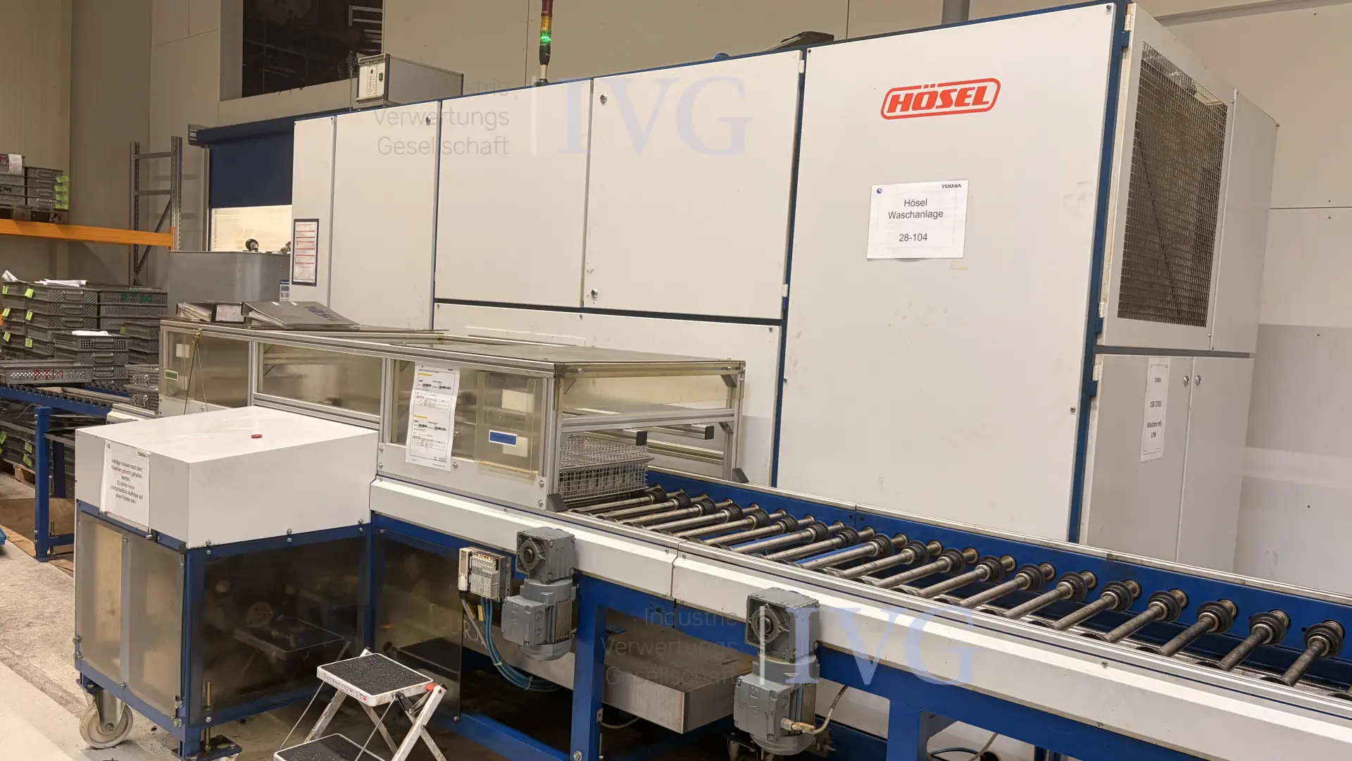 Ultrasone reinigingsinstallatie HÖSEL Solvacs 2S – foto 2 – kavel bij IVG, Mahlstetten