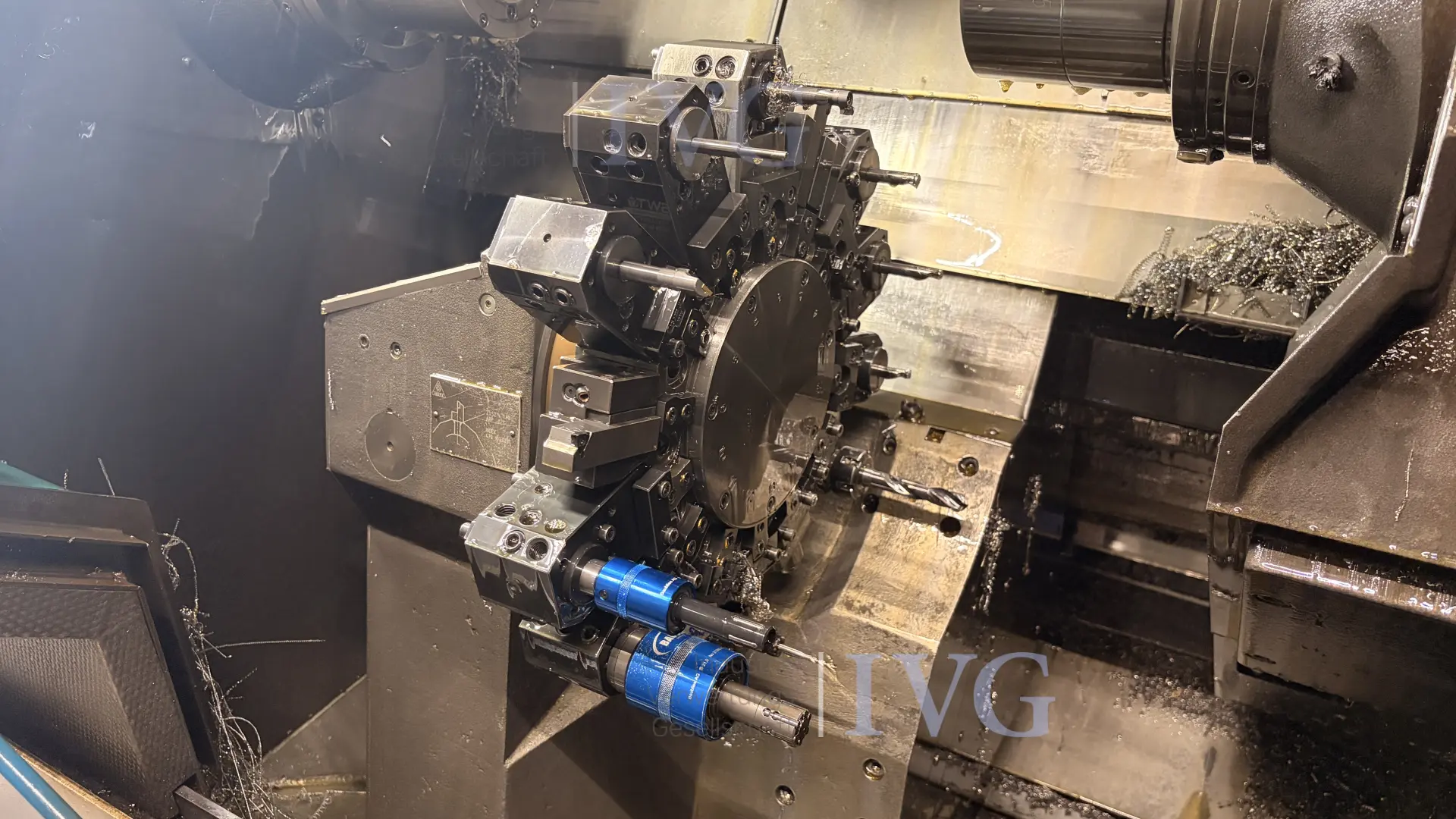 CNC-Doppelspindeldrehmaschine INDEX G 200 – foto 7 – kavel bij IVG, Mahlstetten