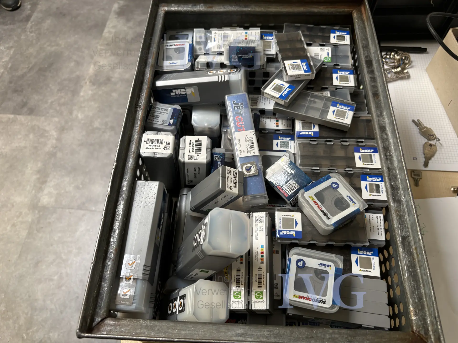 Posten Werkzeuge (Originalverpackt) ISCAR – foto 4 – kavel bij IVG, Mahlstetten