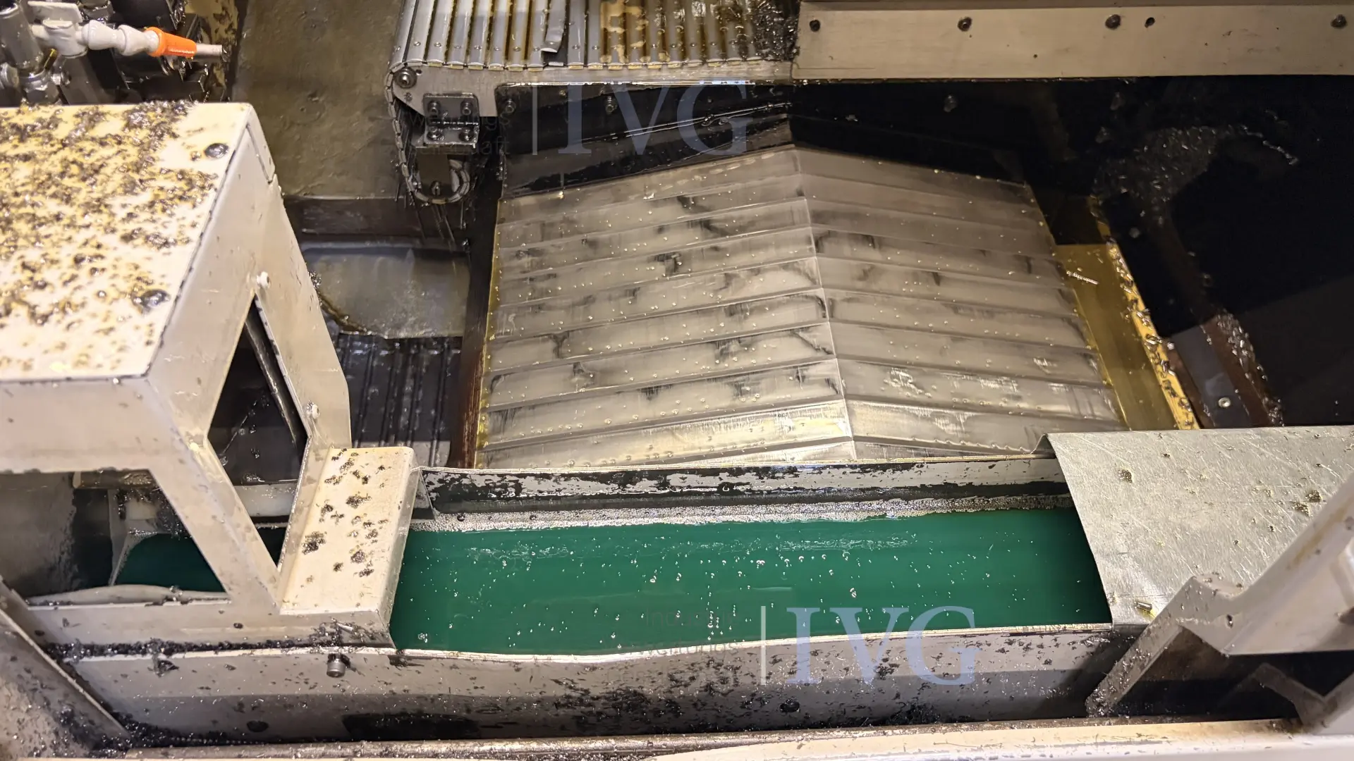 CNC-Langdrehmaschine mit Stangenlader WIVIA W428 – foto 6 – kavel bij IVG, Mahlstetten