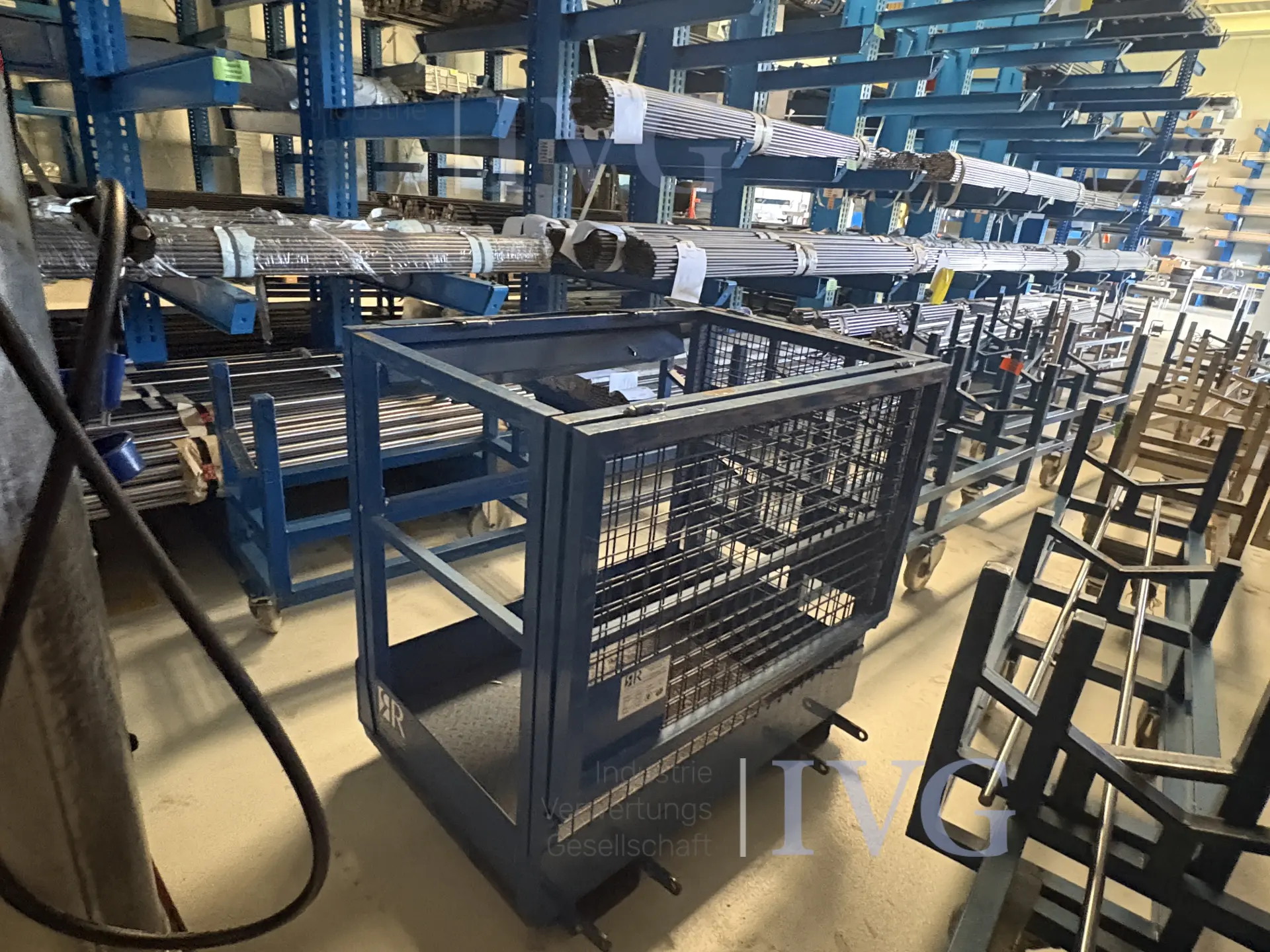 Heftruck-werkkooi (oranje) RR INDUSTRIETECHNIK RAK-DUO – foto 2 – kavel bij IVG, Mahlstetten