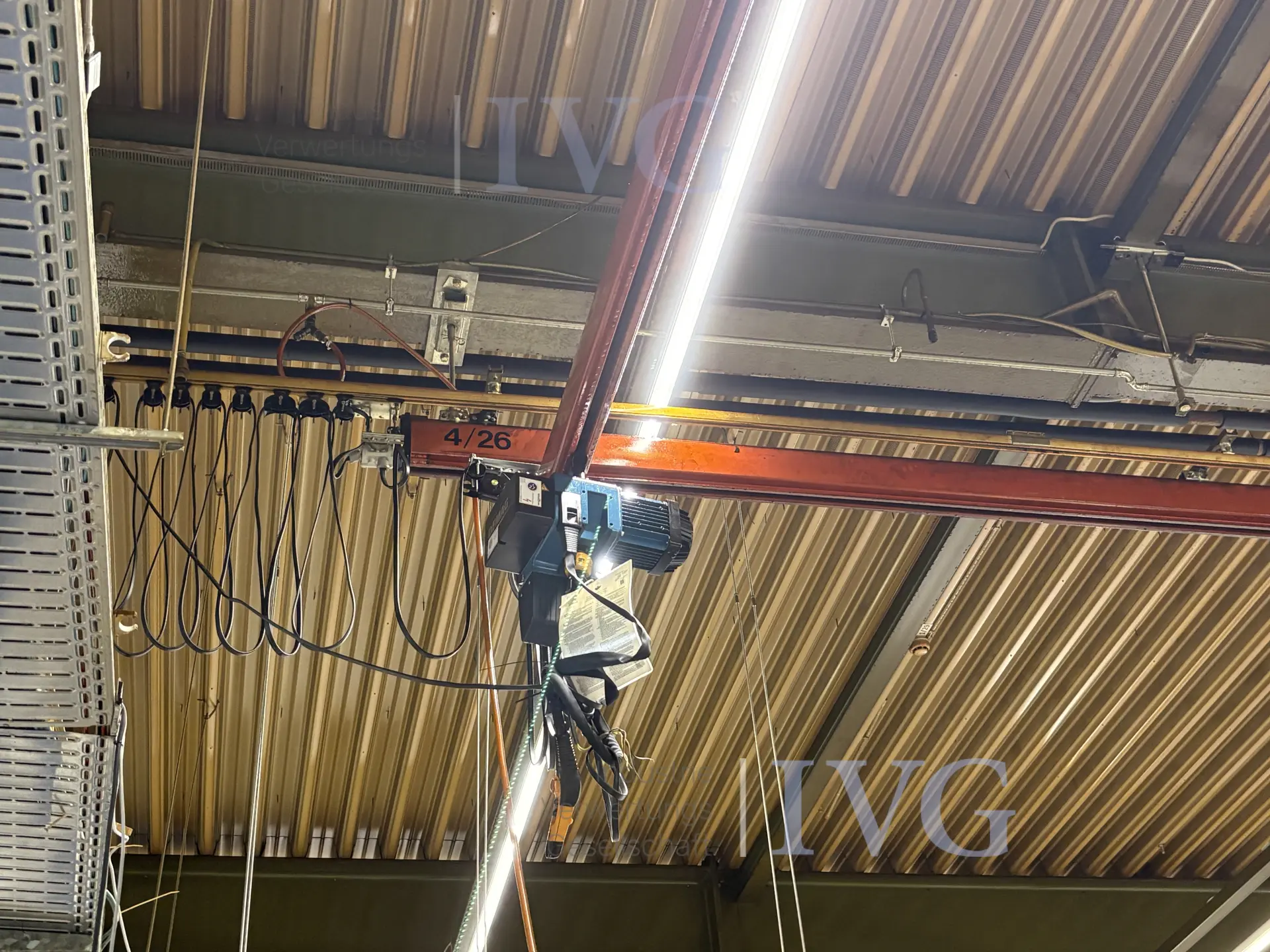 Kraaninstallatie KRANTEAM 500 kg – foto 2 – kavel bij IVG, Mahlstetten