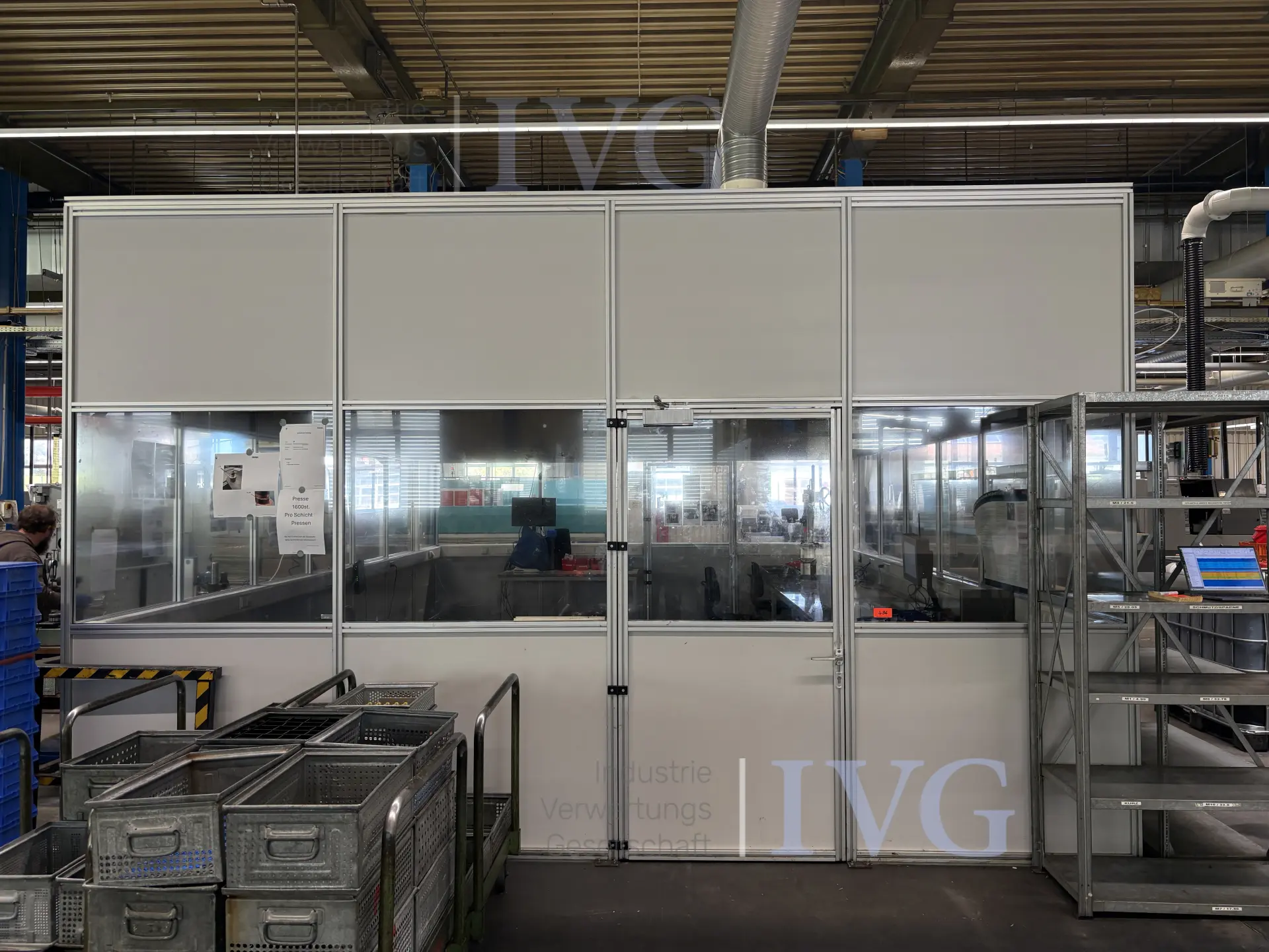 kantoorcabine – foto 2 – kavel bij IVG, Mahlstetten