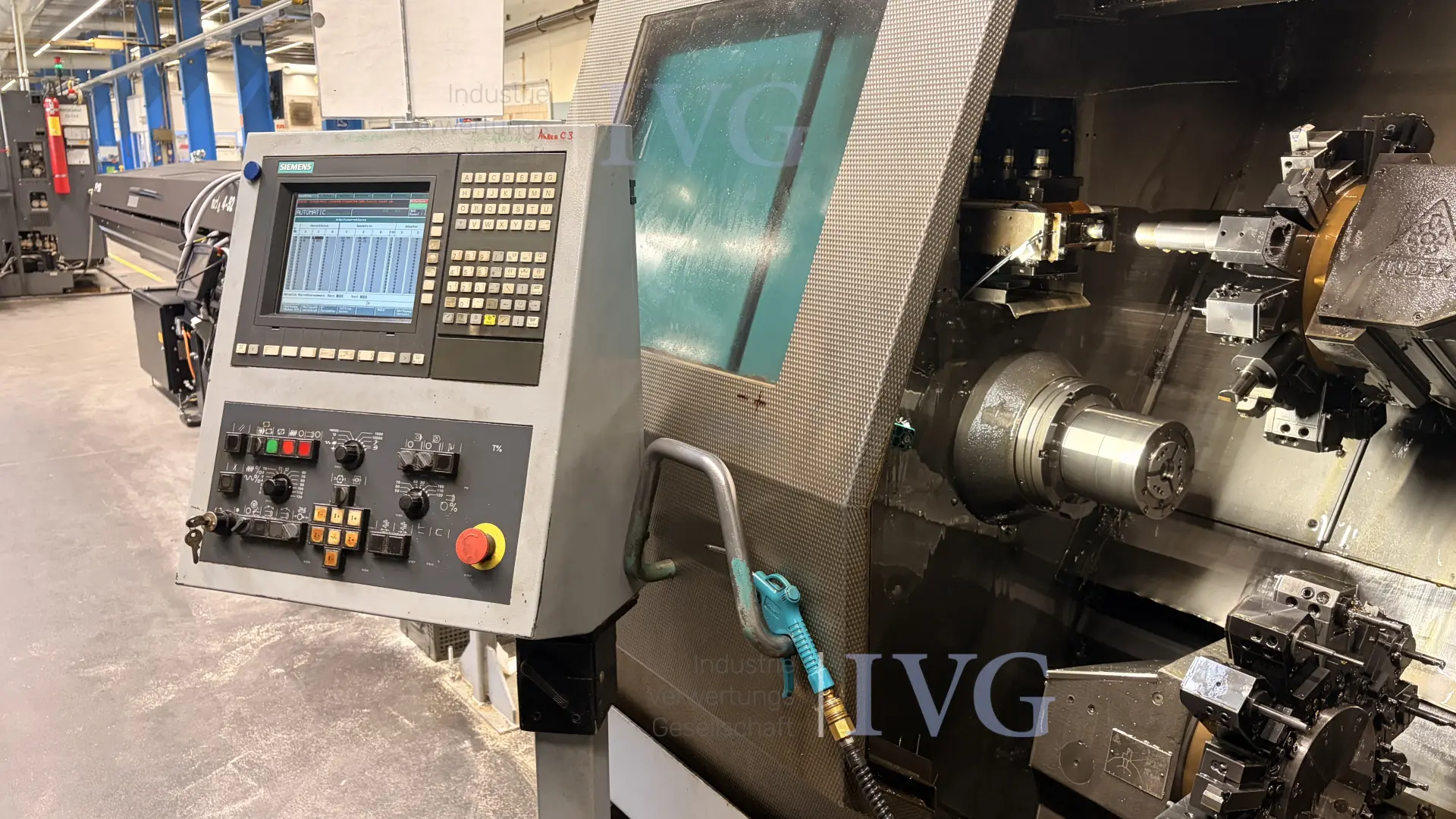 CNC-draaibank met dubbele spil INDEX G 200 – foto 11 – kavel bij IVG, Mahlstetten