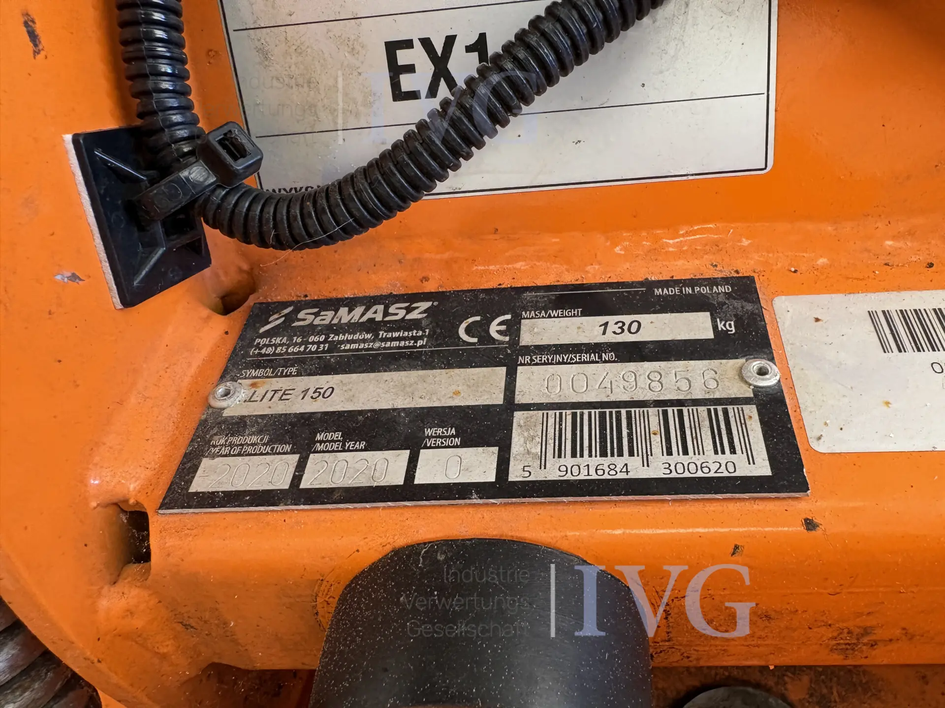 Schneeräumschild SAMASZ Lite 150 – foto 3 – kavel bij IVG, Mahlstetten