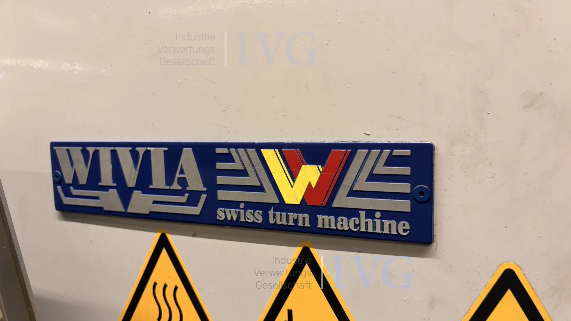 CNC-Langdrehmaschine mit Stangenlader WIVIA W428 – foto 9 – kavel bij IVG, Mahlstetten