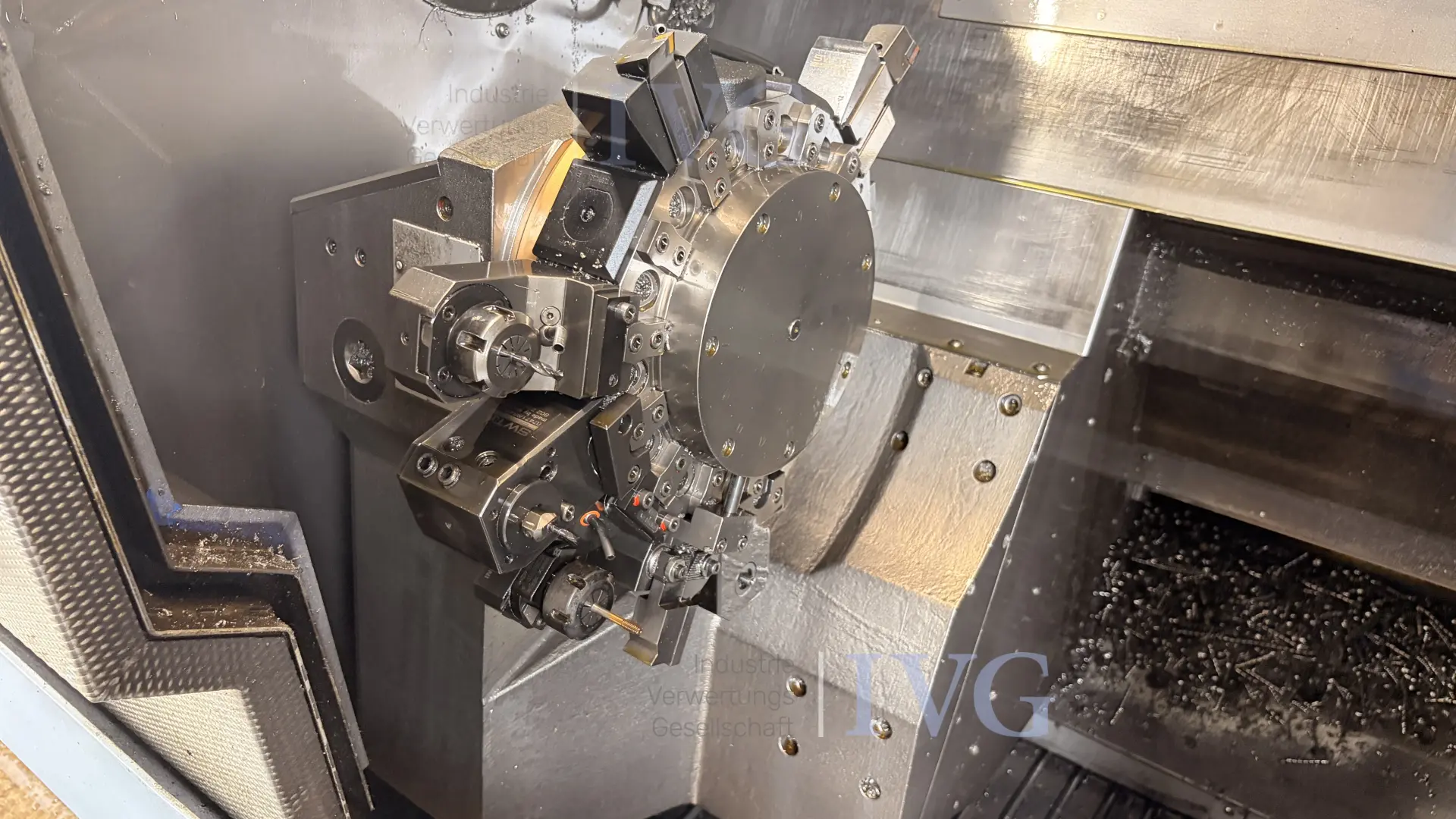 CNC-Doppelspindeldrehmaschine INDEX G200 – foto 5 – kavel bij IVG, Mahlstetten