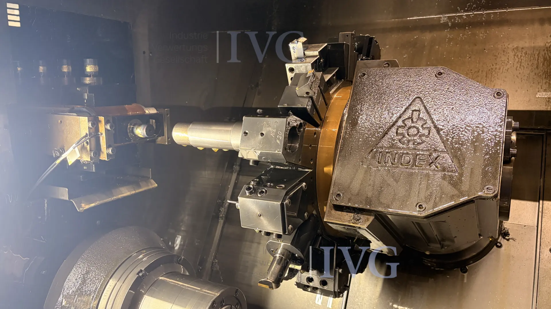 CNC-Doppelspindeldrehmaschine INDEX G 200 – foto 4 – kavel bij IVG, Mahlstetten