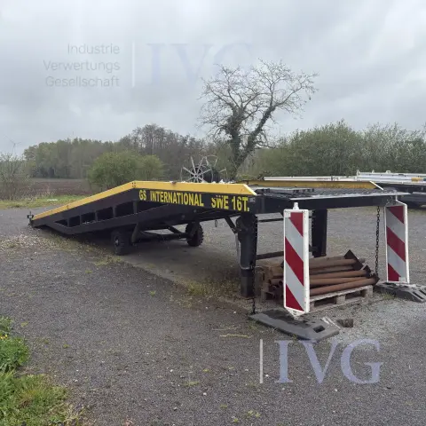 mobile loading ramp GS INTERNATIONAL GS-SWE-16T