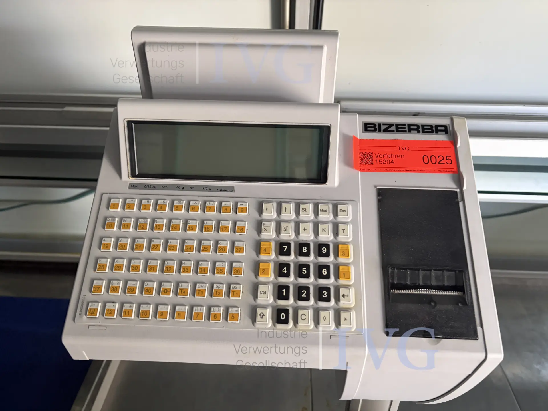 Kassensystem BIZERBA SC II 800 – foto 4 – kavel bij IVG, Detmold