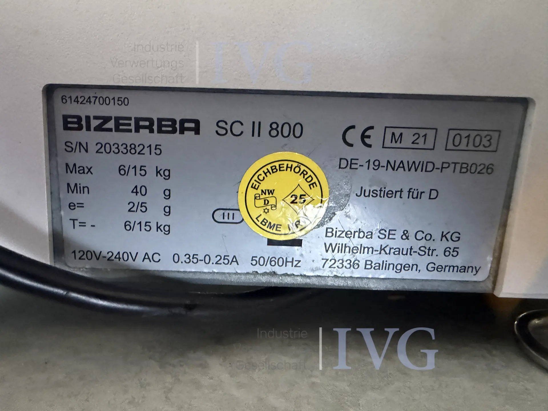 Kassensystem BIZERBA SC II 800 – foto 4 – kavel bij IVG, Detmold